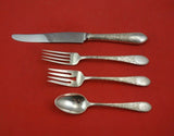 Colonial Engraved by Gorham Sterling Silver Dinner Size Place Setting(s) 4pc