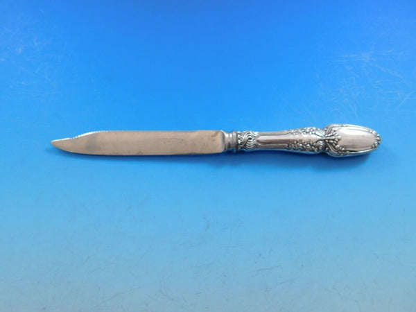 Broom Corn by Tiffany & Co. Sterling Silver Fruit Knife SP Blade Serrated 7 1/4"