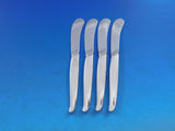 Contour by Towle Sterling Silver Butter Spreader HH Paddle Set of 8 pcs 6 1/8"
