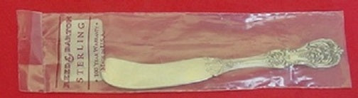 Francis I By Reed and Barton Old Sterling Silver Butter Spreader FH 5 7/8" New