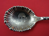 Louvre by Wood & Hughes Sterling Silver Sugar Spoon vermeil Greek Dome 5 3/4"