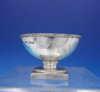 Crichton Brothers English Estate Sterling Silver Salt Cellar Master (#4206)
