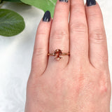 14k Rose Gold 1.45 Carat Genuine Natural Oregon Sunstone Ring 7 1/2 (#J7555)
