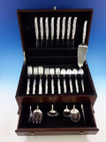 Flower Lane by Oneida Sterling Silver Flatware Set for 8 Service 39 pieces