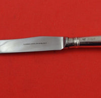 Rat Tail English Sterling Silver Fruit Knife HH WS Smooth Pistol Handle 6 5/8"