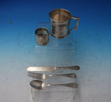 Poppy by Knowles Sterling Silver Child's Set 5pc in Fitted Box Brite-cut (#5760)