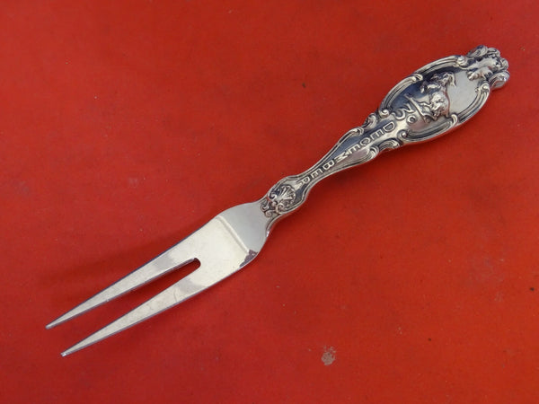 Zodiac By Gorham Sterling Silver Strawberry Fork December Capricorn 3 3/4"