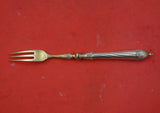 Rocaille by Gebrüder Reiner German 800 Silver Fruit Fork HH AS GW Acid Etched