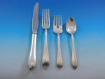 Pointed Antique by R&B D&H Sterling Silver Flatware Set for 8 Service 32 Pcs