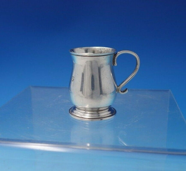 Currier and Roby Sterling Silver Cordial Cup Stein Style 1 1/4" x 1 3/4" (#5135)