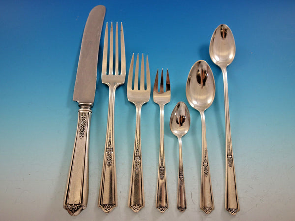 Seville by Towle Sterling Silver Flatware Service Set 49 Pieces Dinner
