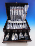 English Gadroon by Gorham Sterling Silver Flatware Set for 8 Service 46 pc New
