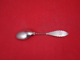 Leaf by Gorham Sterling Silver Teaspoon Bright-Cut Twisted no Gorham mark 5 3/4"