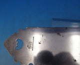 Shiebler Sterling Silver Ruler 1"-9" 10 1/4" (l) x 2" (w) (#6759)