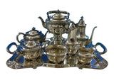 English King by Tiffany and Co Sterling Silver Tea Set 8pc (#4811) Fabulous!