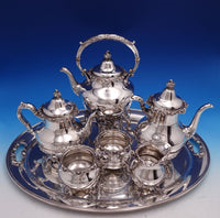 Melrose by Gorham Sterling Silver Tea Set 7pc #1141-#1147 (#8174) Rare Find!