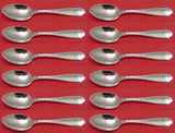 Marquise by Tiffany and Co Sterling Silver Teaspoon Set of 12 pcs 5 3/4"