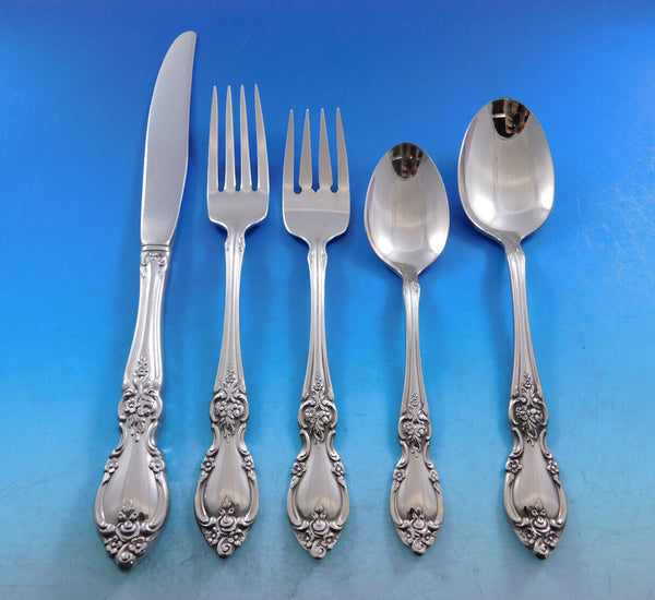 Louisiana by Community Oneida Stainless Steel Flatware Set Service 80 Pieces