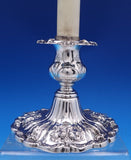 Francis I by Reed and Barton Sterling Silver Candlestick Pair w/ Shades (#8103)