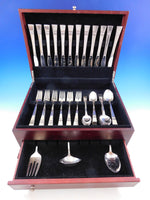 Diadem by Reed and Barton Sterling Silver Flatware Set for 12 Service 63 pieces