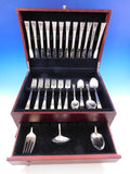 Diadem by Reed and Barton Sterling Silver Flatware Set for 12 Service 63 pieces