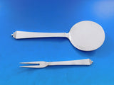 Pyramid by Georg Jensen Sterling Silver Flatware Set 8 Service 47 pieces Dinner