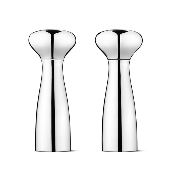 Alfredo by Georg Jensen Stainless Steel Salt & Pepper Shaker Set - Vtg NOS