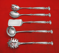 Romance of the Sea by Wallace Sterling Silver Hostess Serving Set 5pc Custom