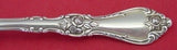 Royal Rose by Wallace Sterling Silver Salad Serving Set w/Olive Wood 12"