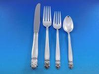Danish Princess by Holmes & Edwards Silverplate Flatware Set 12 Service 90 pcs
