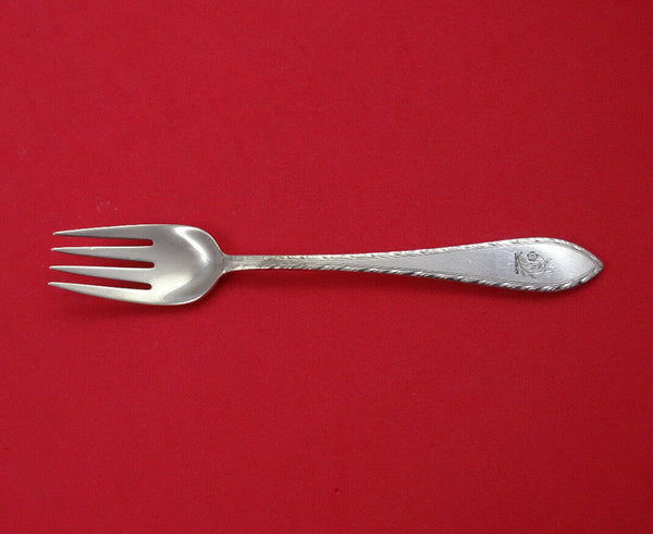 Feather Edge by Tiffany and Co Sterling Silver Fish Fork FH AS w/flower 6 7/8"