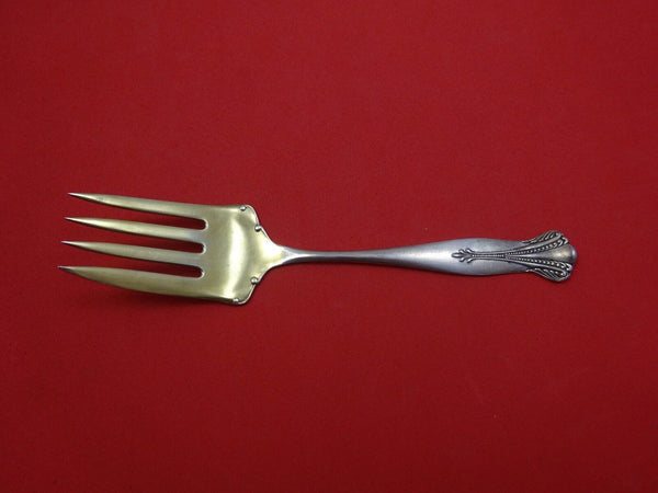 Cambridge by Towle Sterling Silver Cold Meat Fork Gold Washed 7 1/2"