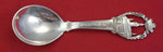 Danish Sterling by Various Makers Sterling Silver Sugar Spoon Copenhagen 5 1/2"