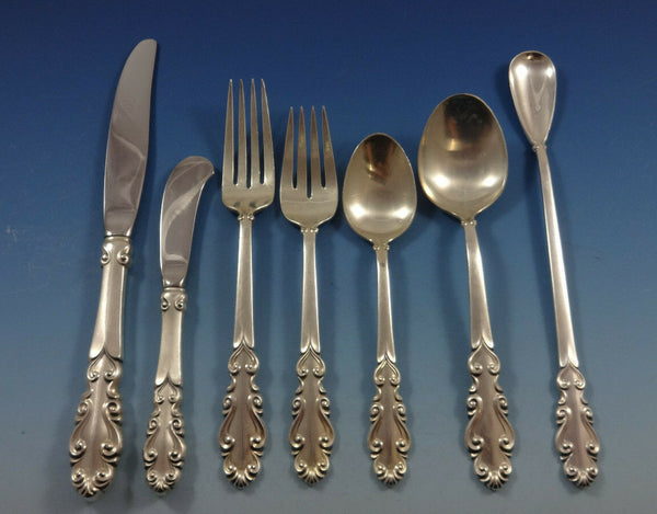 Esplanade by Towle Sterling Silver Flatware Set For 12 Service 84 Pieces