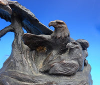 Miley Busiek Frost Bronze Bald Eagle Figurine "Together A New Beginning" (#6972)