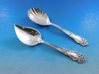 Tiger Lily Festivity by Reed & Barton Silverplate Flatware Set 12 Service 104 pc