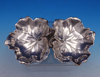 Reed and Barton Sterling Silver Candy Dish #X102A w/Two Leaves Vine Handle #7813