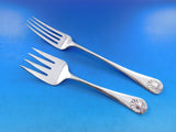 English Shell by Fletcher & Son Sterling Silver Flatware Set Service 132 pieces