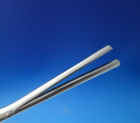 Sterling Silver Curling Iron Hollow Handle with Stainless 6" circa 1920 (#5805)