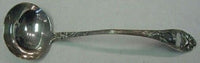 Narcissus By Lunt Sterling Silver Sauce Ladle Goldwashed 5 1/2"