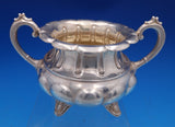 Norwegian .830 Silver Coffee Set 3pc Coffee Sugar Creamer #854 (#8065) Lovely!