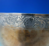 Chinese by Unknown Sterling Silver Rice Bowl c.1900 3 1/2" x 6" 5.6 ozt. (#5509)