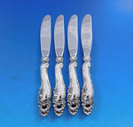 Decor by Gorham Sterling Silver Butter Spreader HH modern Set of 4 pcs 6 1/4"