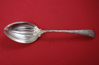 Antique Engraved by Tiffany and Co Sterling Silver Salad Serving Spoon 8 7/8"