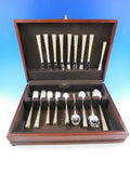 Golden Tradewinds by International Sterling Silver Flatware Set Service 45 pcs