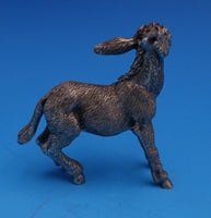 Buccellati Italian Sterling Silver Donkey Figurine 2 1/4" x 2 1/2" (#0312)