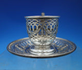 Du Barry by Durgin Sterling Silver Demitasse Cup with Saucer (No Liner) (#6776)