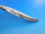 Grande Baroque Wallace Sterling Silver Steak Knife Set 12pc Original Bevel 9 3/8