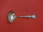 Duke of York by Whiting Sterling Silver Gravy Ladle Fluted Bowl 6 3/4"