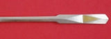 Korean Sterling Silver Rice Spoon with Golden Triangle 8 5/8" Silverware